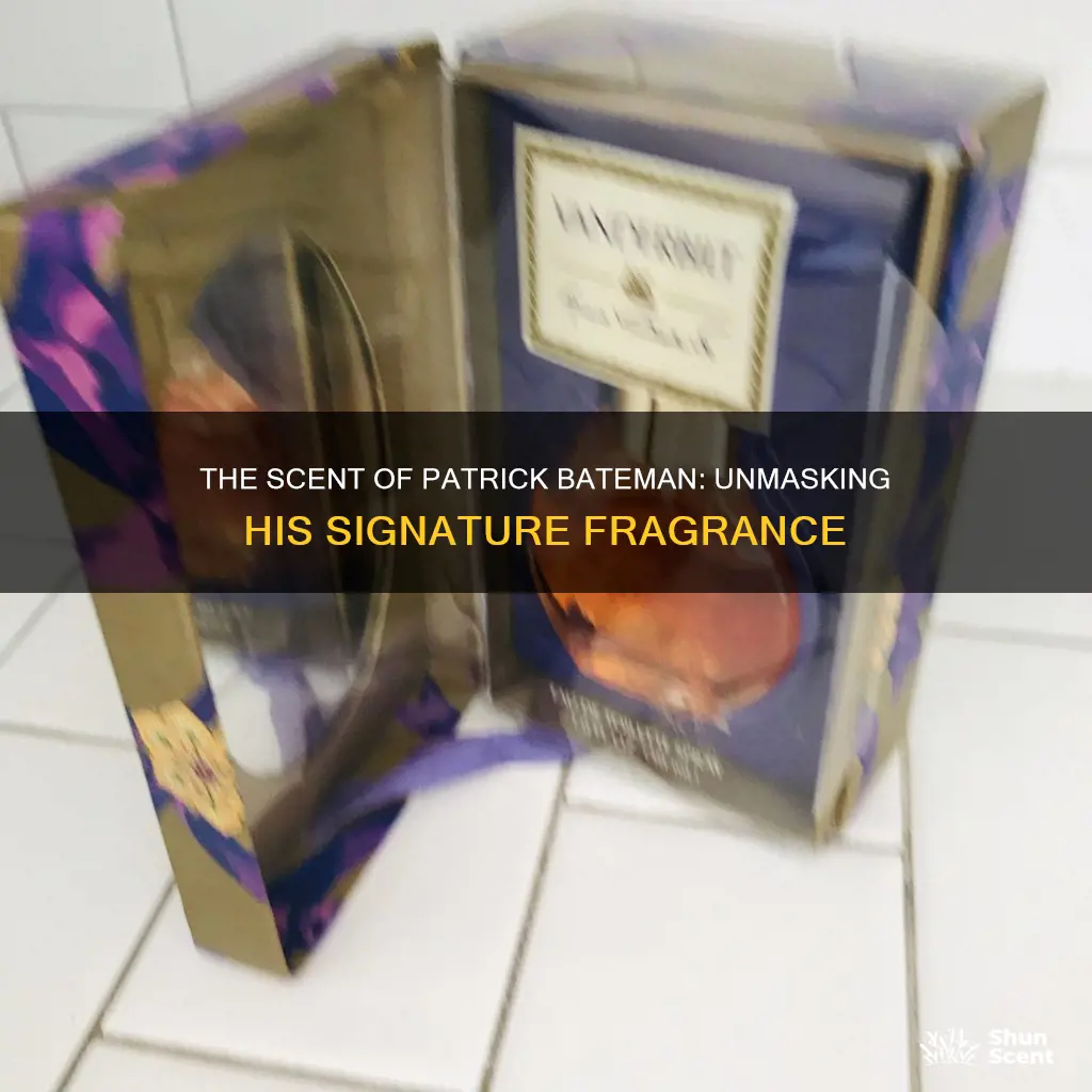 what cologne does patrick bateman wear