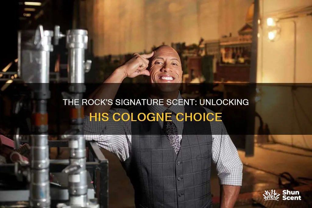 what cologne does the rock wear