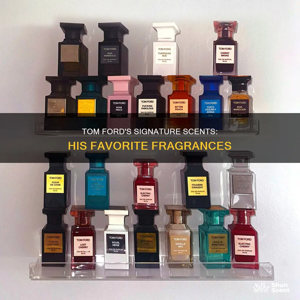 what cologne does tom ford wear