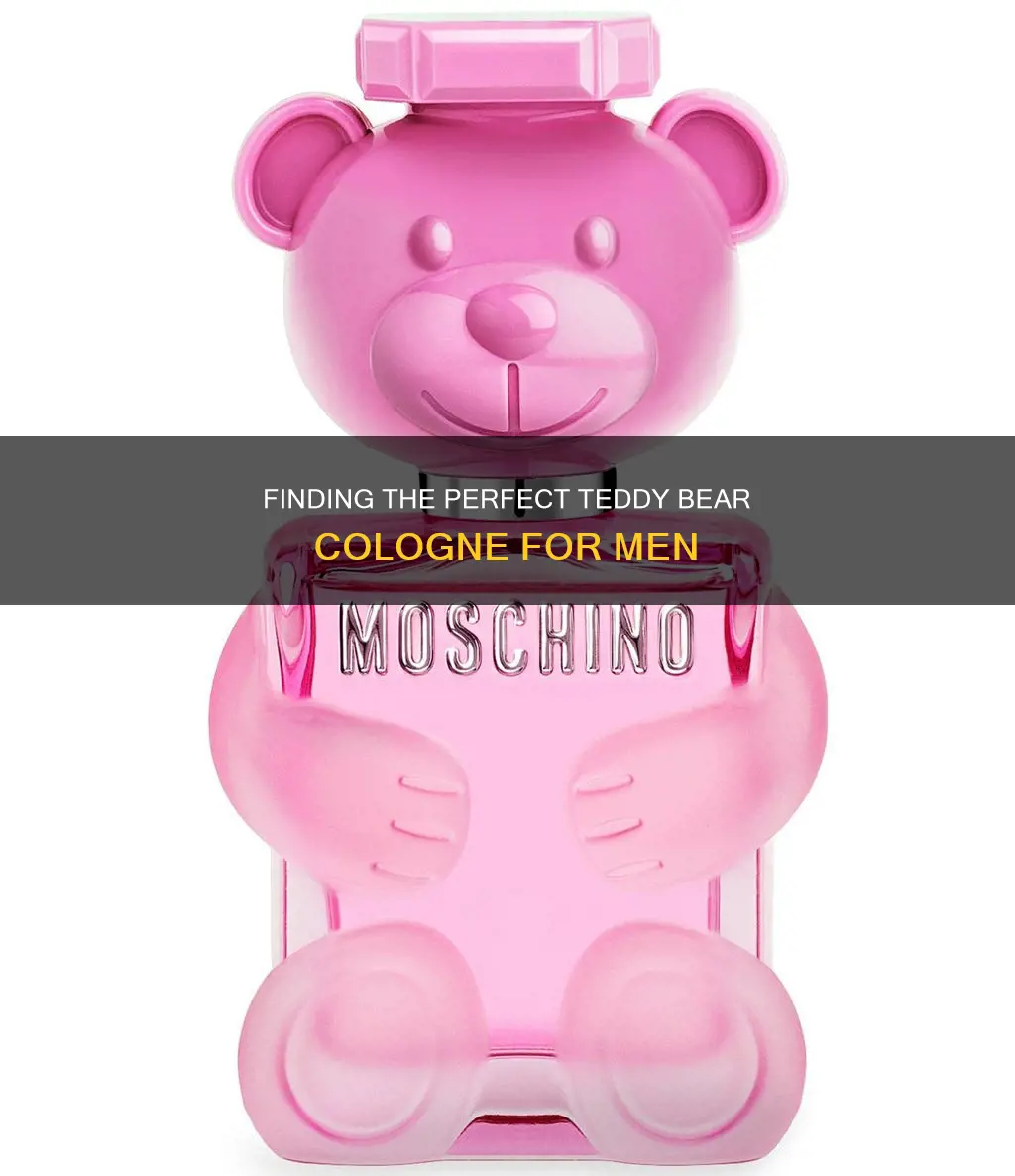 what cologne has a teddy bear body