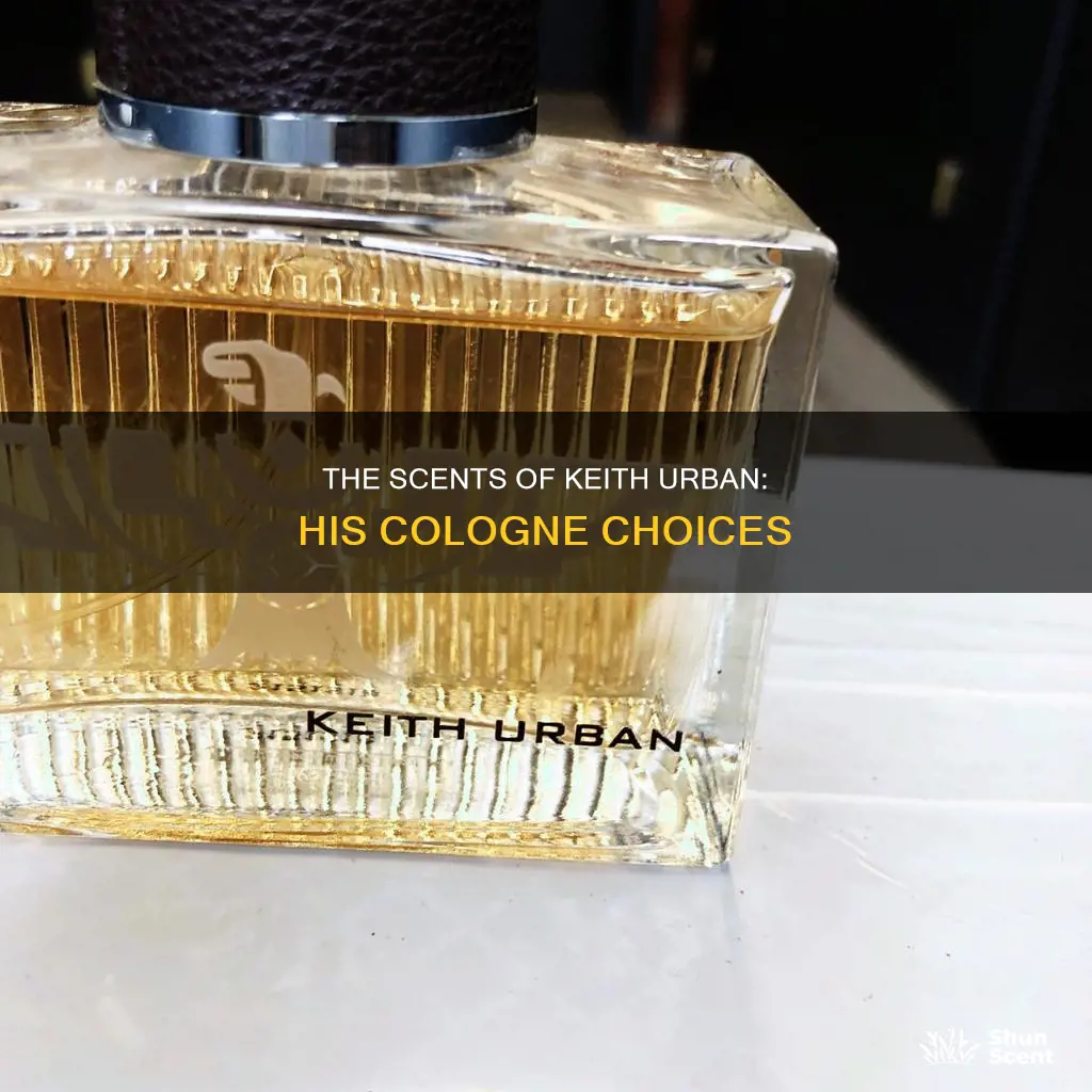 what cologne keith urban wears