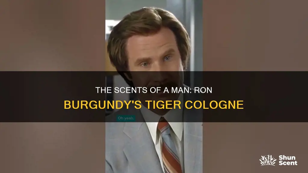 what cologne ron burgundy tiger