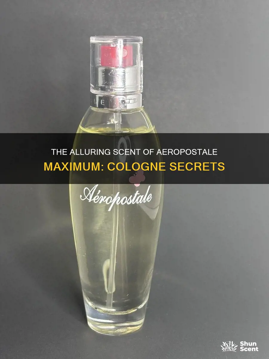 what cologne smells like aeropostale maximum