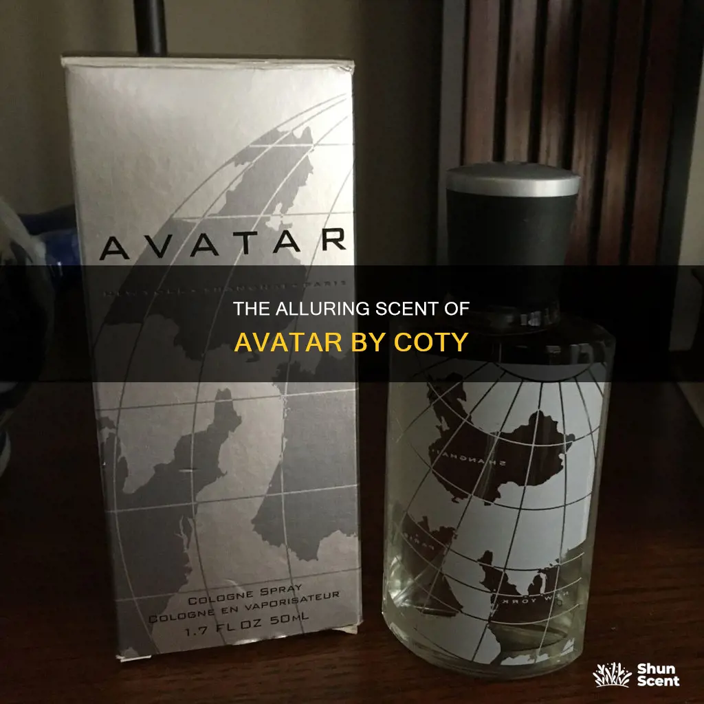 what cologne smells like avatar by coty