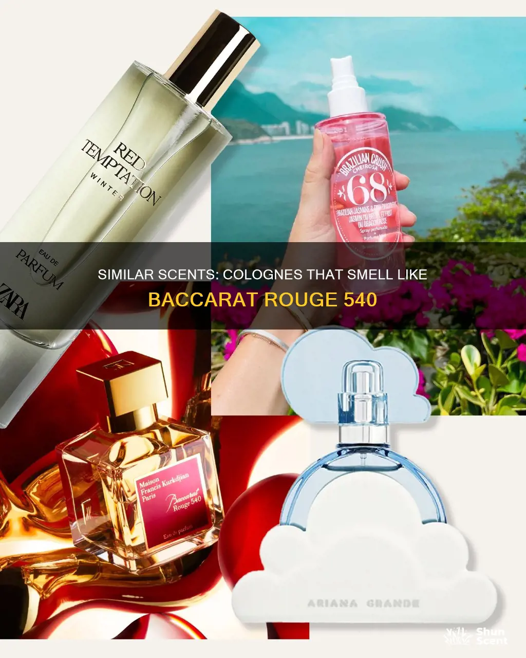 what cologne smells like baccarat rouge 540