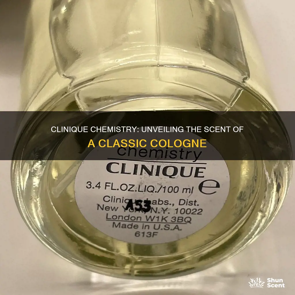 what cologne smells like clinique chemistry