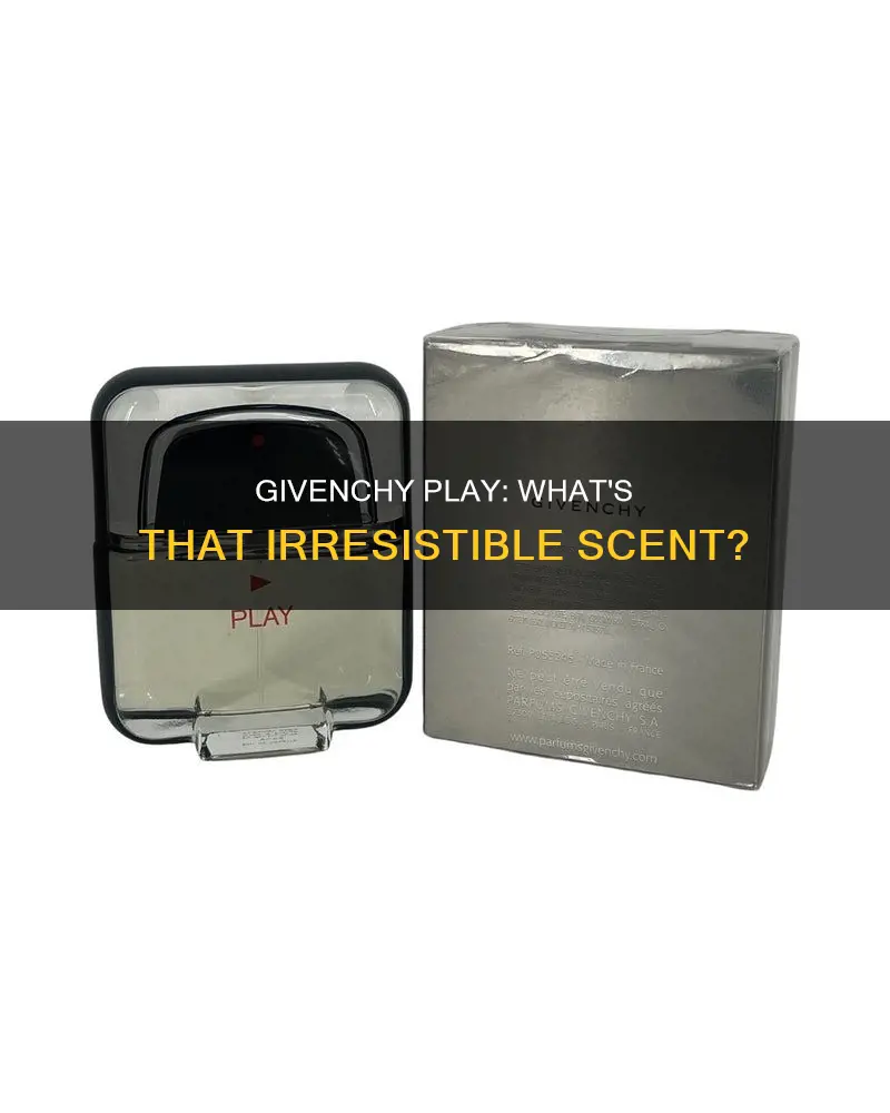 what cologne smells like givenchy play