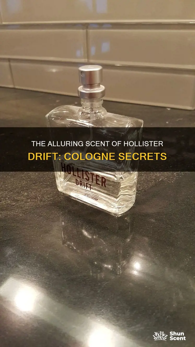 what cologne smells like hollister drift