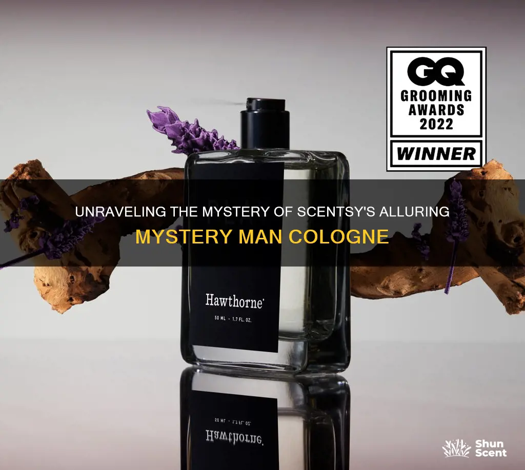 what cologne smells like mystery man scentsy