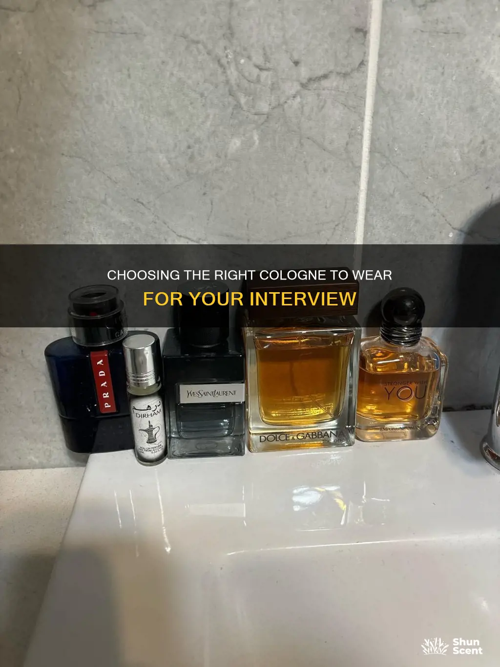 what cologne to wear during an interview