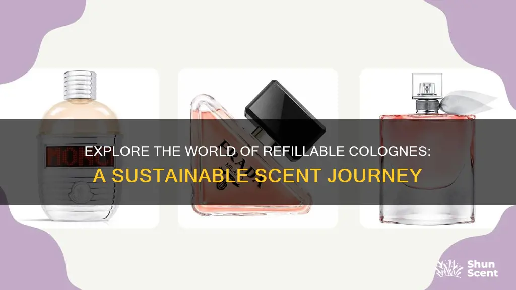 what colognes are refillable