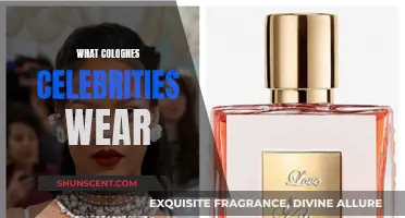 Famous Fragrances: Colognes Celebrities Choose