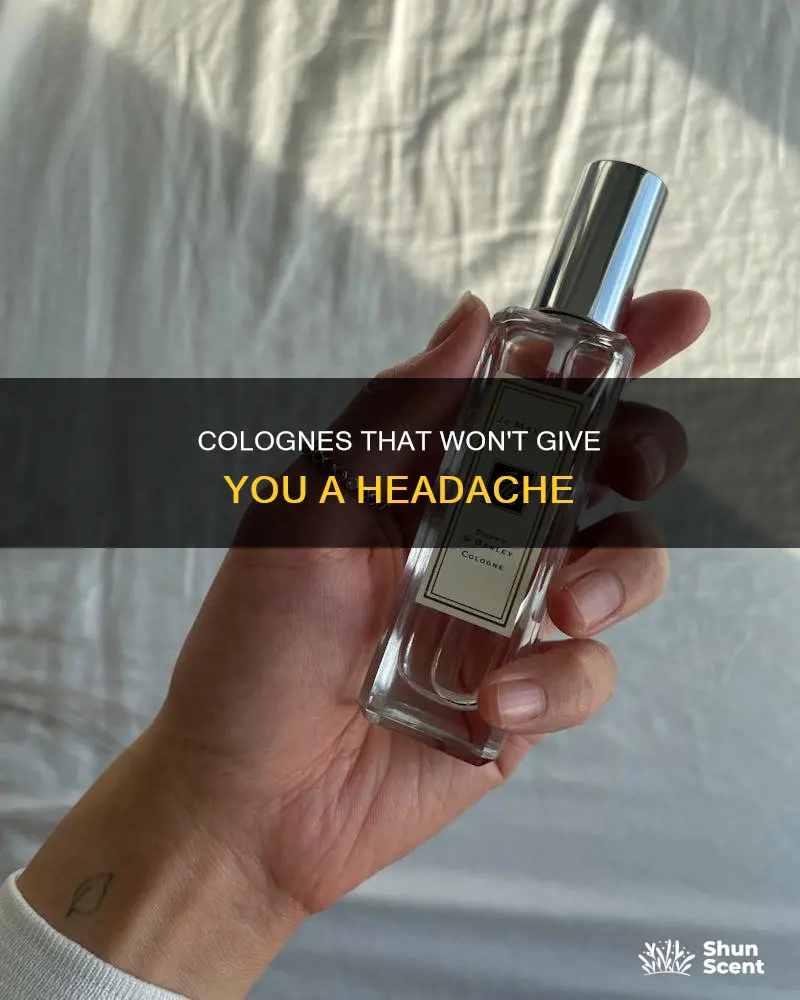 what colognes do not make your head hurt