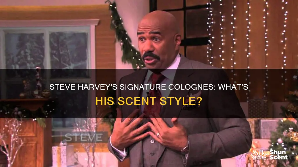 what colognes does steve harvey wear