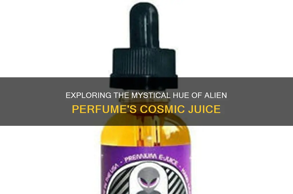 what color is the juice of alien perfume