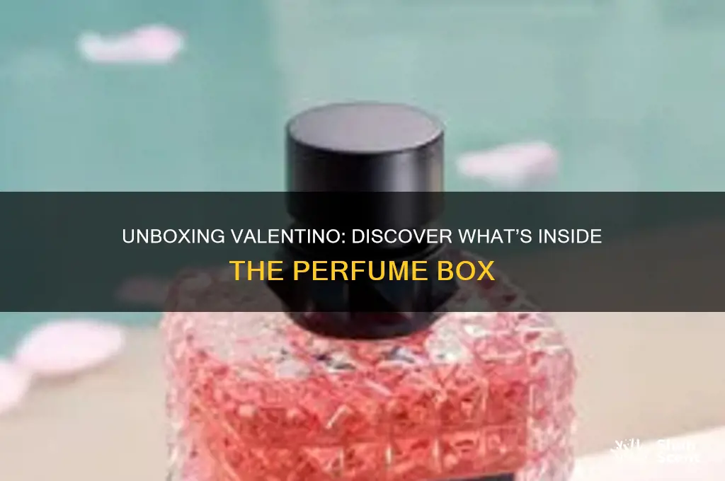 what comes in the valentino perfume box