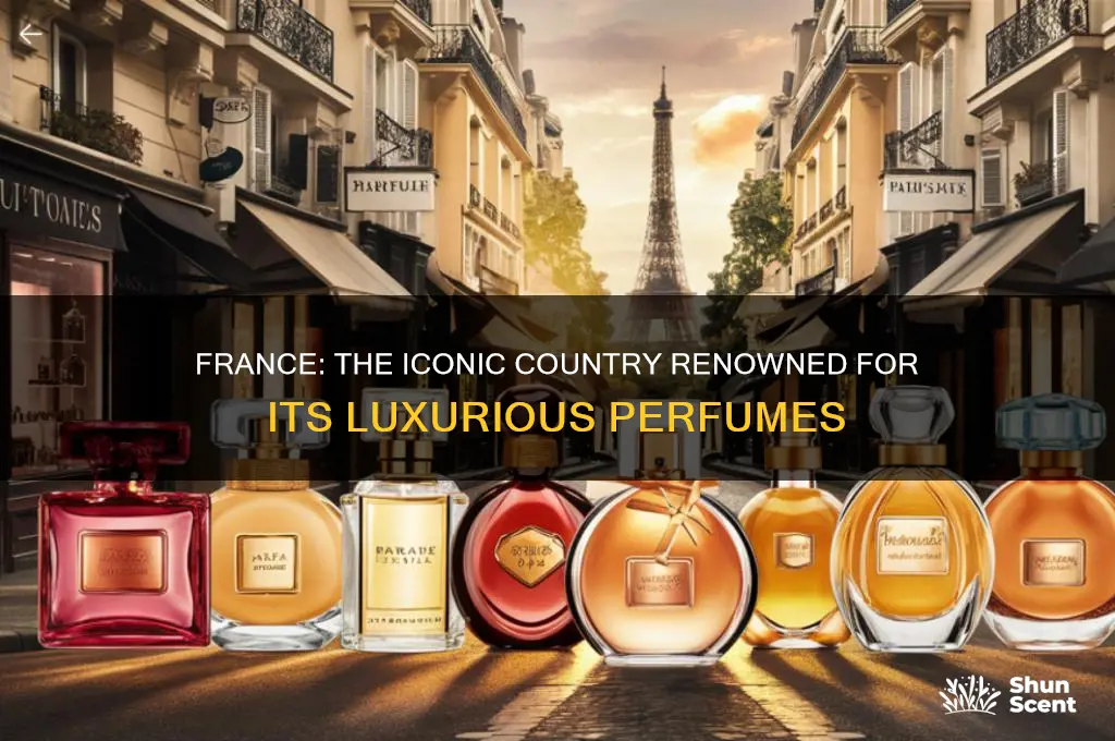 what country is famous for perfume
