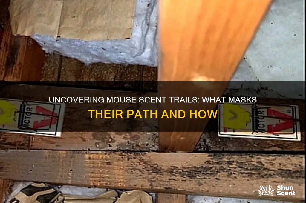 what covers a mouse scent trail