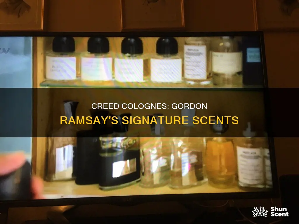 what creed cologne does gordon ramsay wear