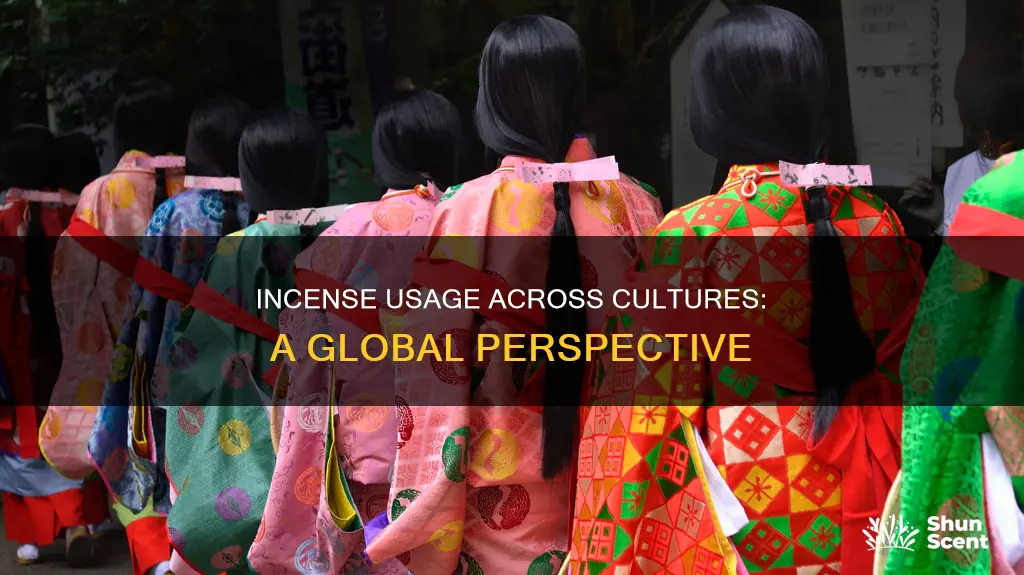 what cultures use incense