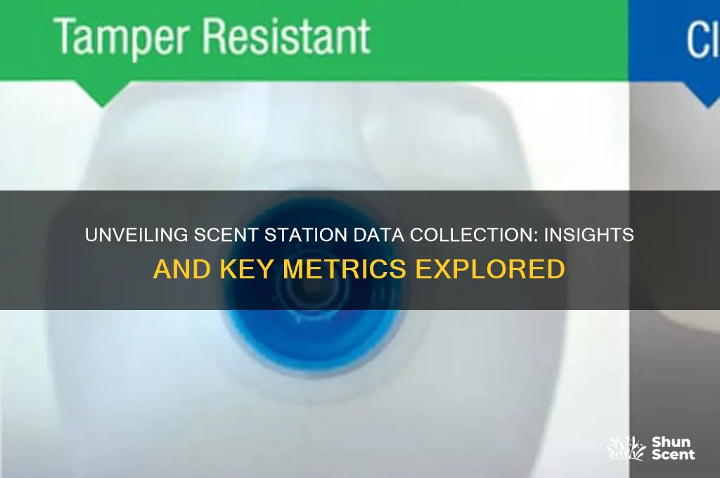what data are collected at a scent station