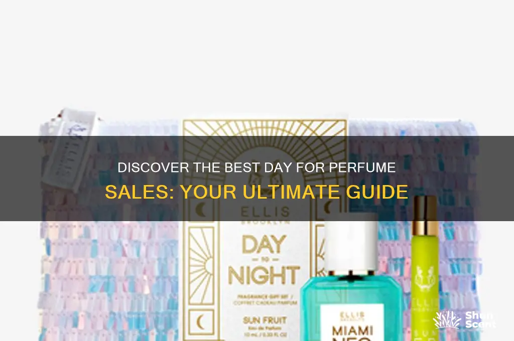 what day is the perfume sale
