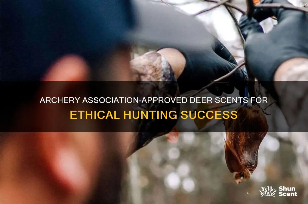 what deer scents are approved by the archery association