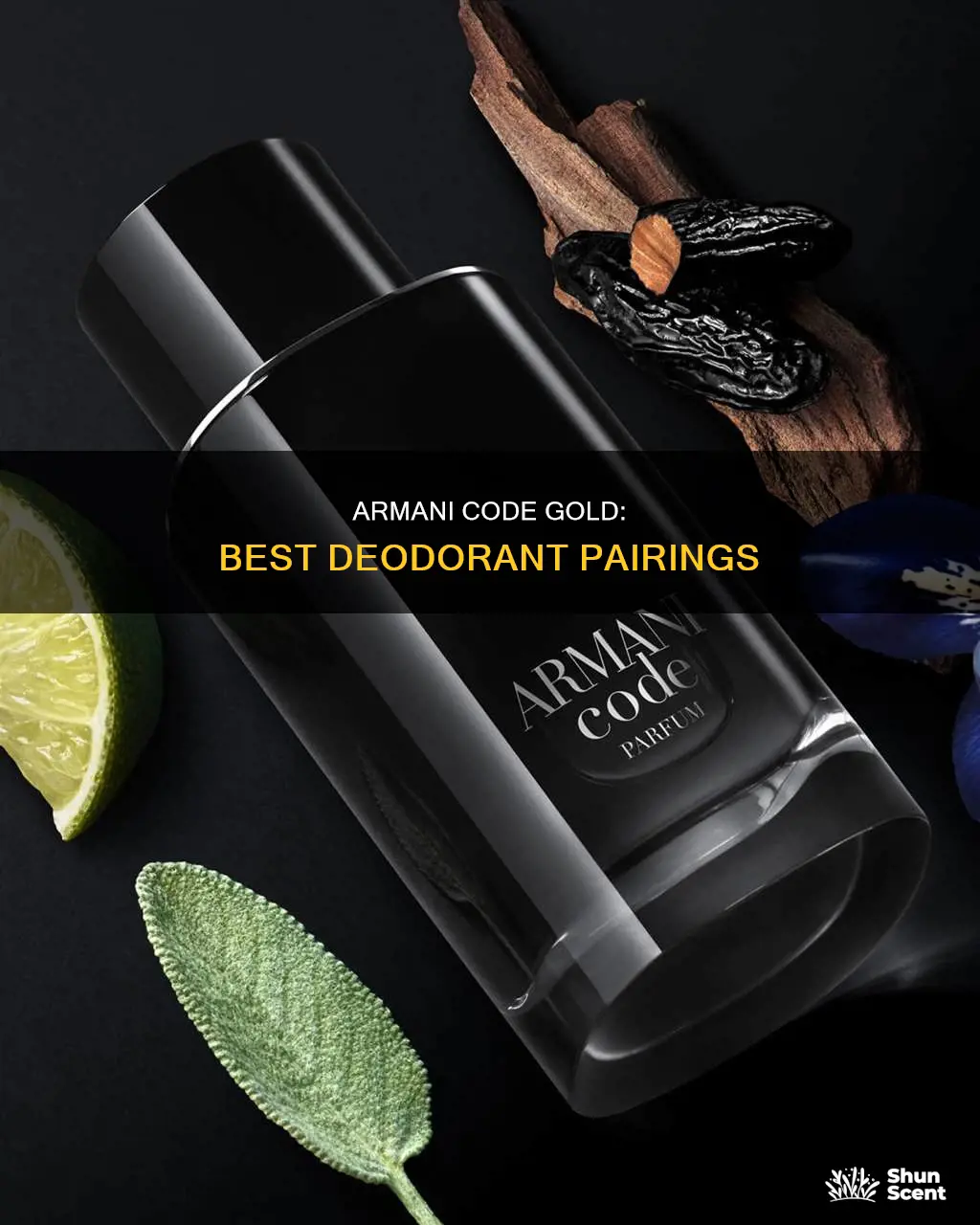 what deodorant stick goes with armani code gold top cologne