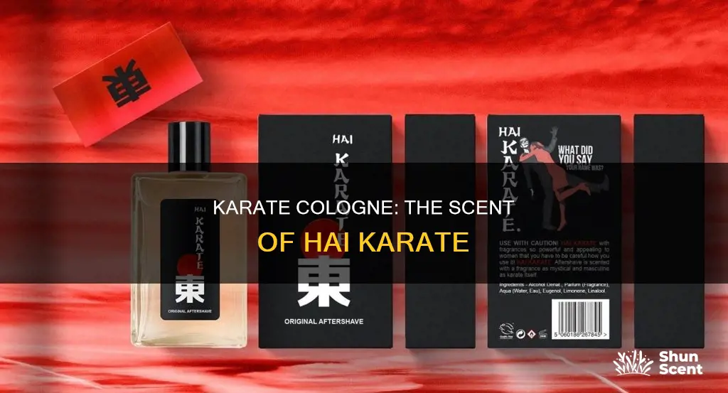 what did hai karate cologne smell like