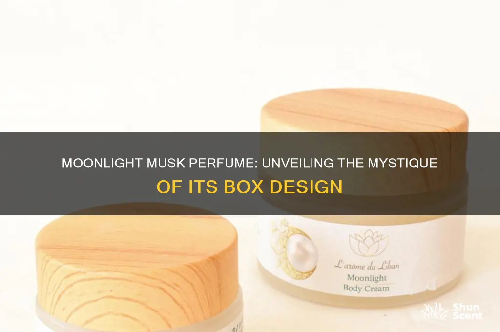 what did the box look like for moonlight musk perfume