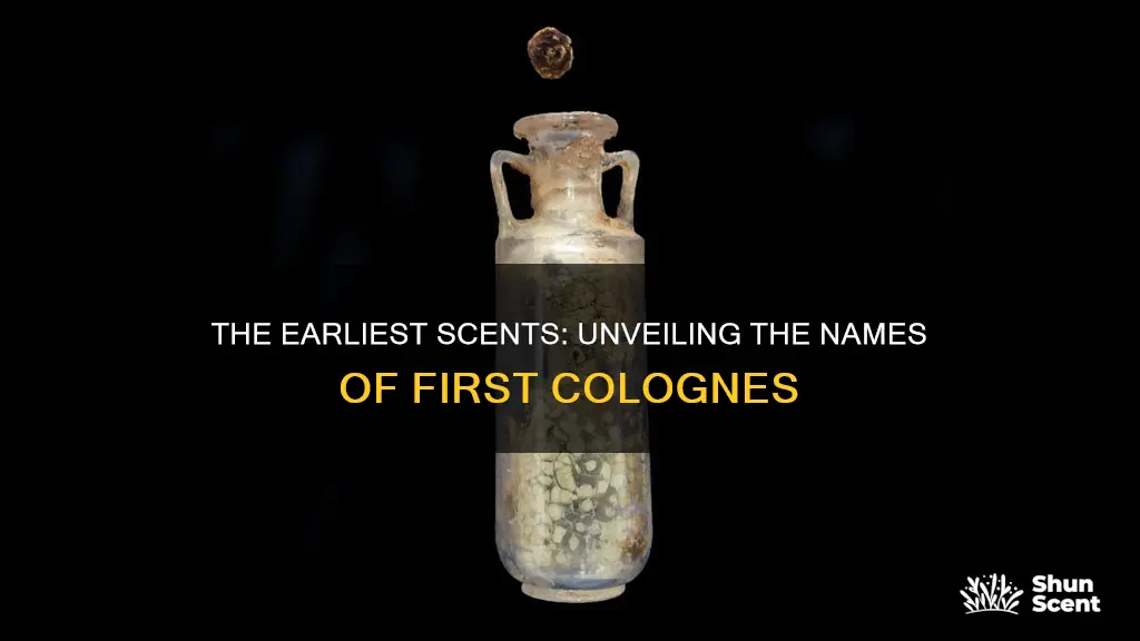 what did they call the first colognes