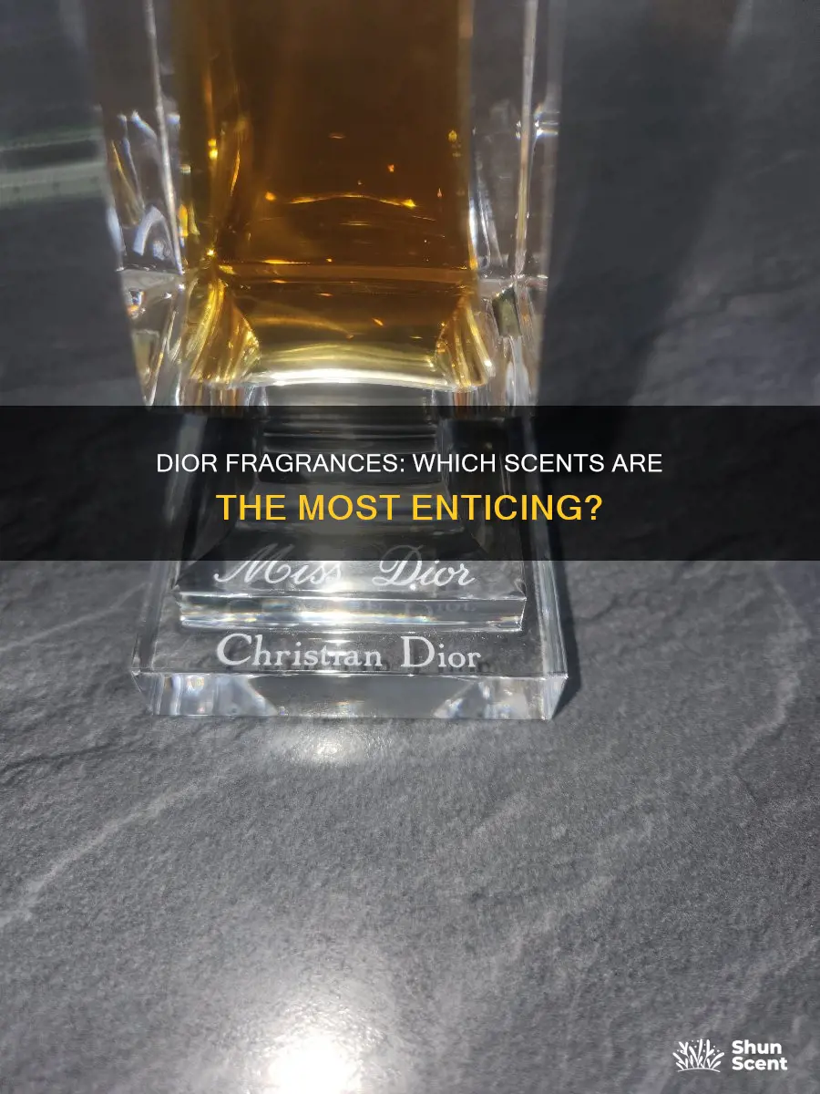 what dior perfume smells best