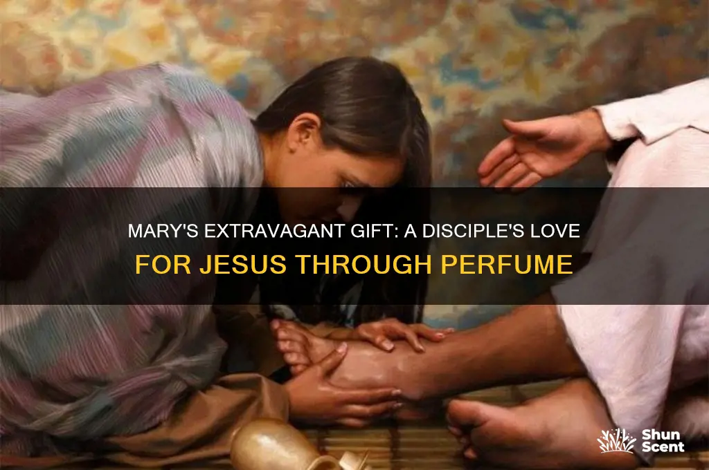 what disciple wanted perfumes more jesus in the bible