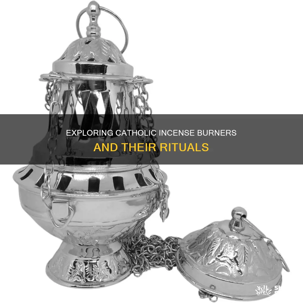 what do catholic priests burn incense in