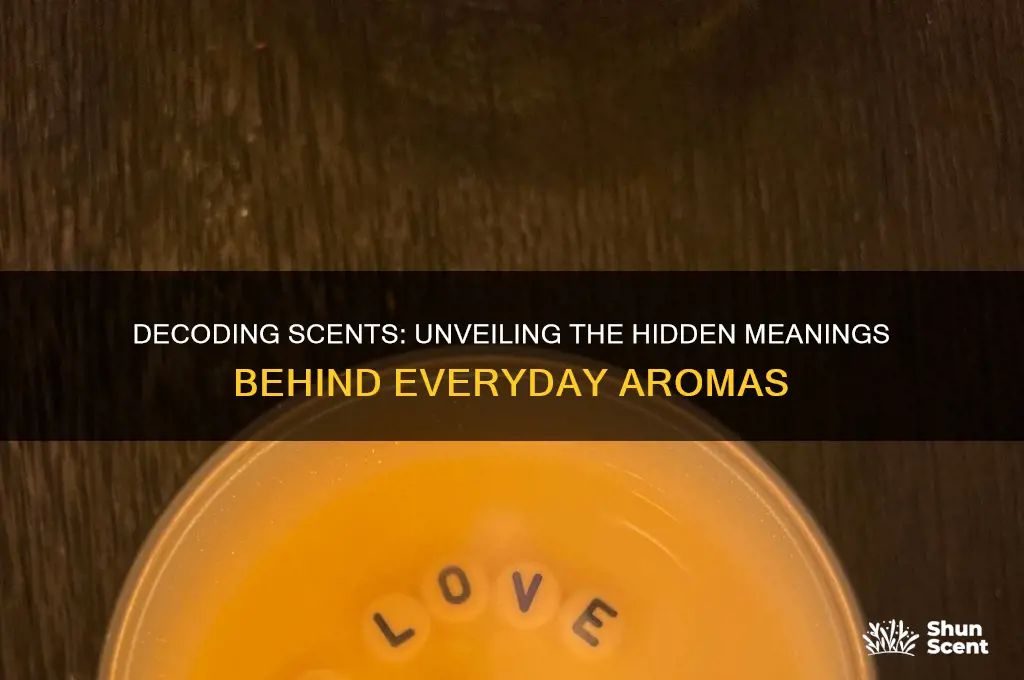 what do certain scents mean