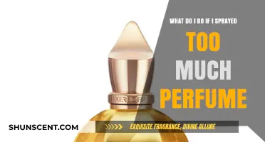 How to Fix an Overdose of Perfume