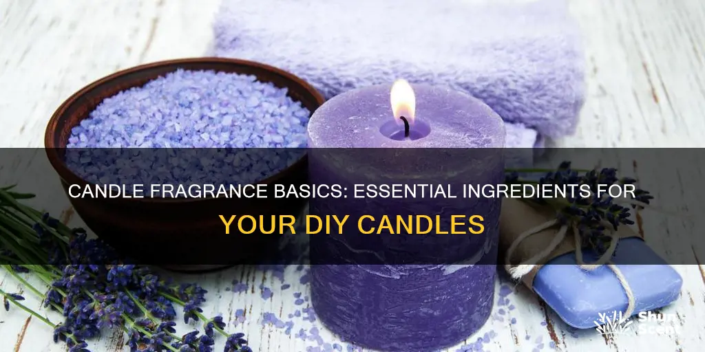 what do i need to use fragrance in candles