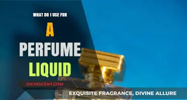 Choosing the Perfect Base: What to Use for Perfume Liquid