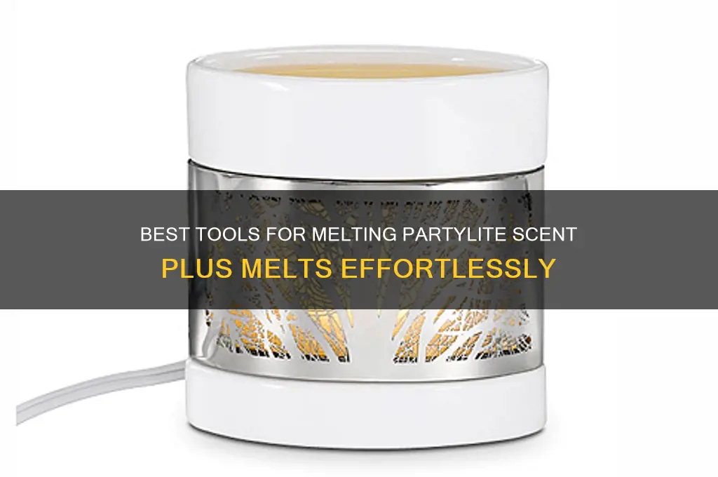 what do i use to burn partylite scent plus melts