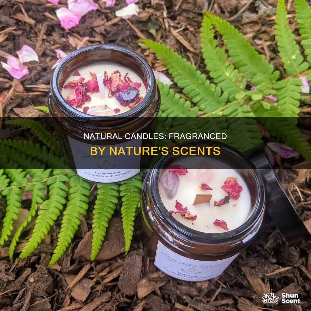 what do natural candles use for fragrance