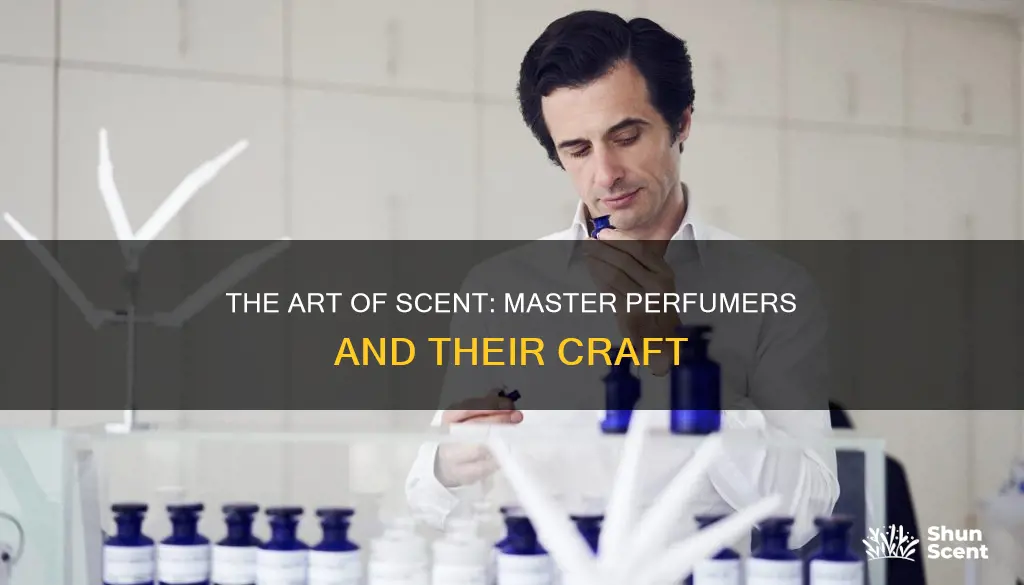 what do people that make fragrances called