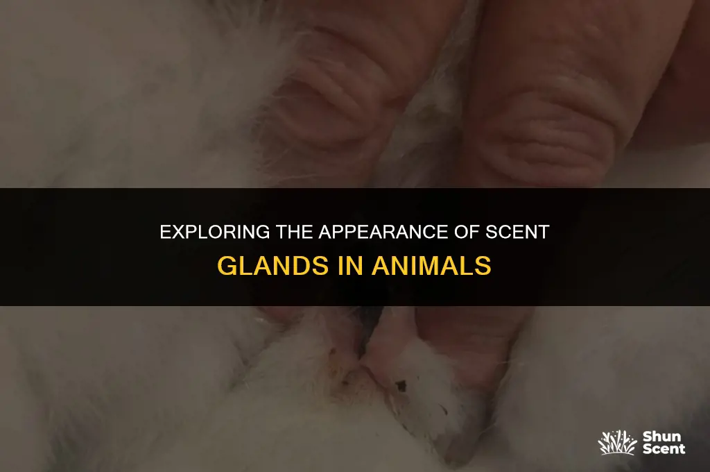 what do scent glands look like