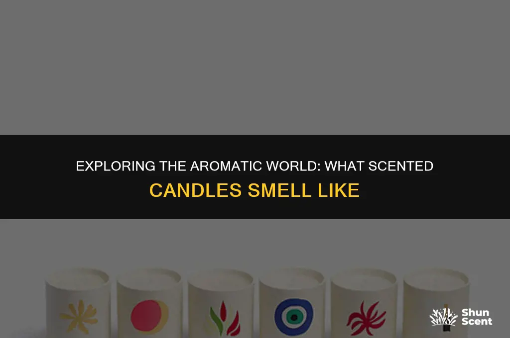 what do scented candles smell like