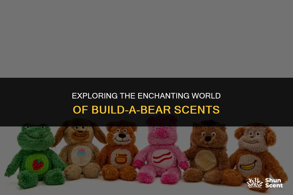 what do the build a bear scents smell like