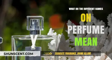 Decoding Perfume Names: Understanding the Meanings Behind Fragrance Labels