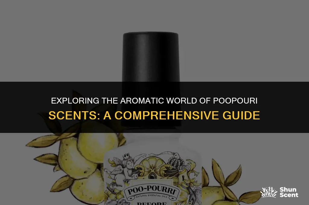 what do the different poopouri scents smell like