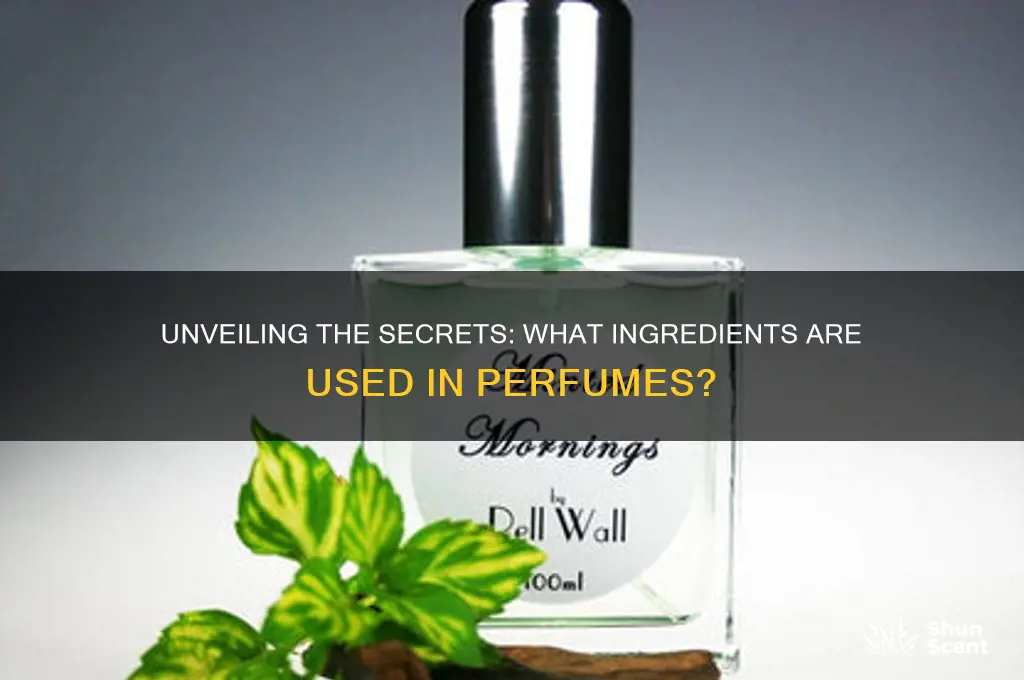 what do they put in perfume