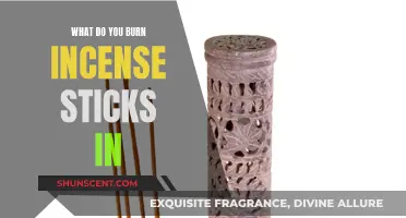 Incense Sticks: Choosing the Right Burner for Your Needs