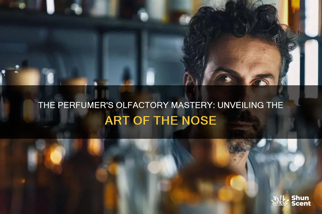 what do you call a perfumer nose olfactory