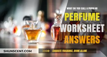 Popular Perfume Names: Unveiling the Answers to Your Worksheet Queries
